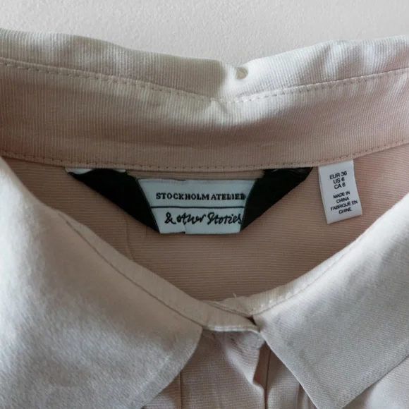 Short Sleeve Shirt Dress - Picture 5 of 9